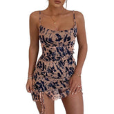 Floral Print Women Bodycon Dress InsStreet